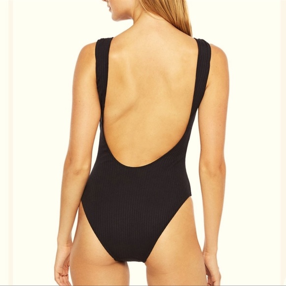 POLO RALPH LAUREN Classic Crest Black Swimsuit NEW - Picture 4 of 12
